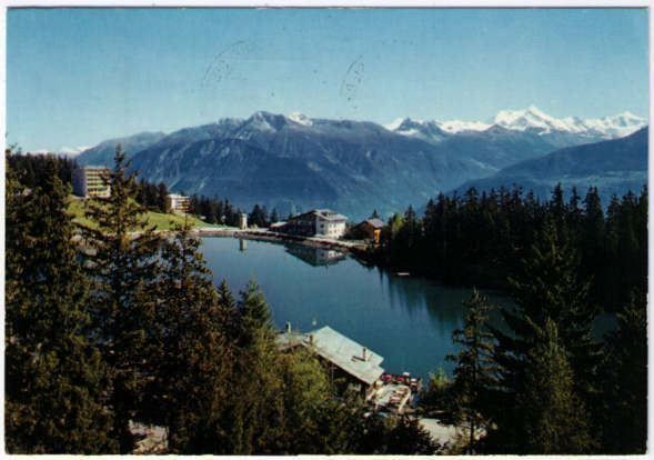 Cartoline postali: Montana - Lac Grenon & Weisshorn – Usato da Binningen venduto da Mountainrider