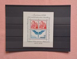 herrlicher Aarauer Block W11 1938 postfrisch KW CH 90.-
