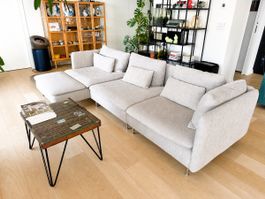Canapé IKEA SÖDERHAMN avec chaise longue, 4 places
