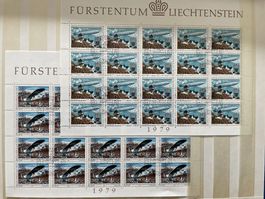 Lageralbum mit 68 Bögen Liechtenstein Katwert: 1123.00 CHF +
