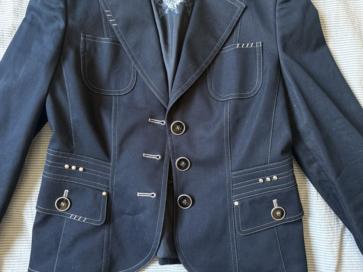 Gerry Weber Giacche: Vintage Dunkelblaue Jacke von Gerry Weber – Usato da Neerach venduto da lar_tkp2 1