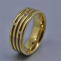 Qualitätsvoller Furrer-Jacot Ring in 750 Gelbgold