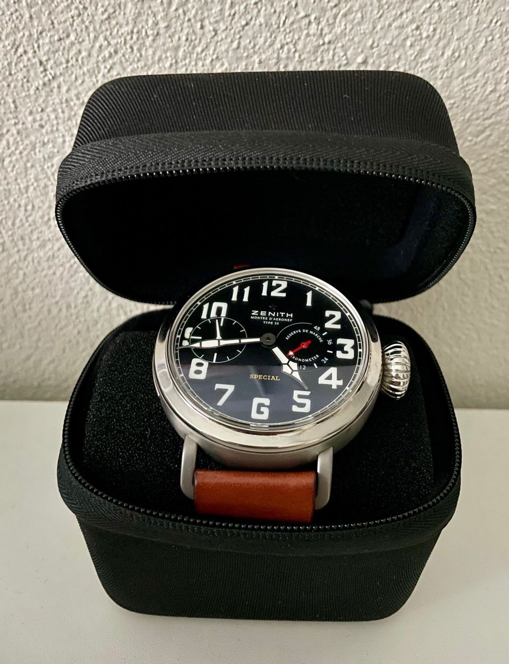Zenith Uhren: Zenith Pilot Montre D'Aeronef Type 20 Special / 57mm – Neu (gemäss Beschreibung) aus Frick von ricarica2 3
