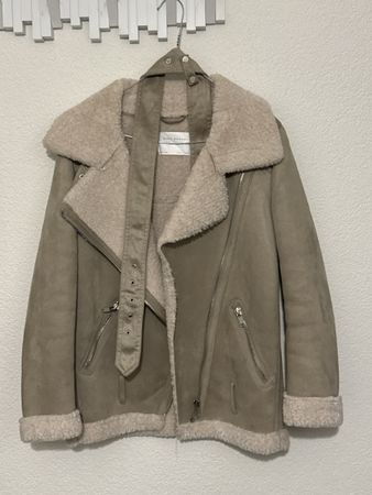 ZARA Jacke, Beige