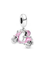 VESPA ROSA ECHTSILBER S925 Charm Anhänger zu Pandora