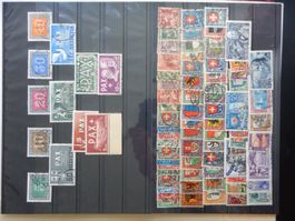 Schweiz Sammlung ab Strubel Kat. ca. 10'000 Euro im 64 Seite