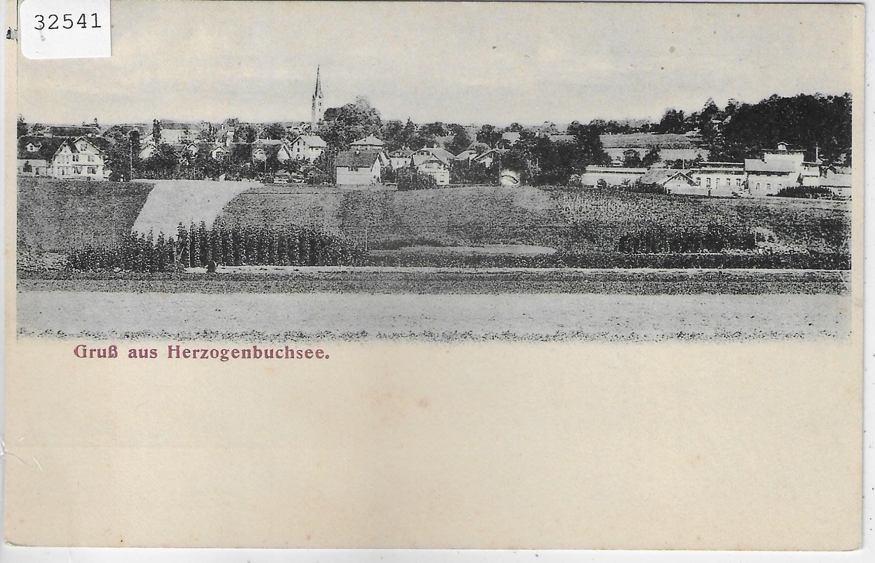 Cartoline postali: Gruss aus Herzogenbuchsee - Generlansicht – Usato da Ettingen venduto da Kartenplanet