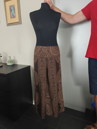 Damen Hosenrock / Palazzohose im Wickel-Look, Grösse S/M