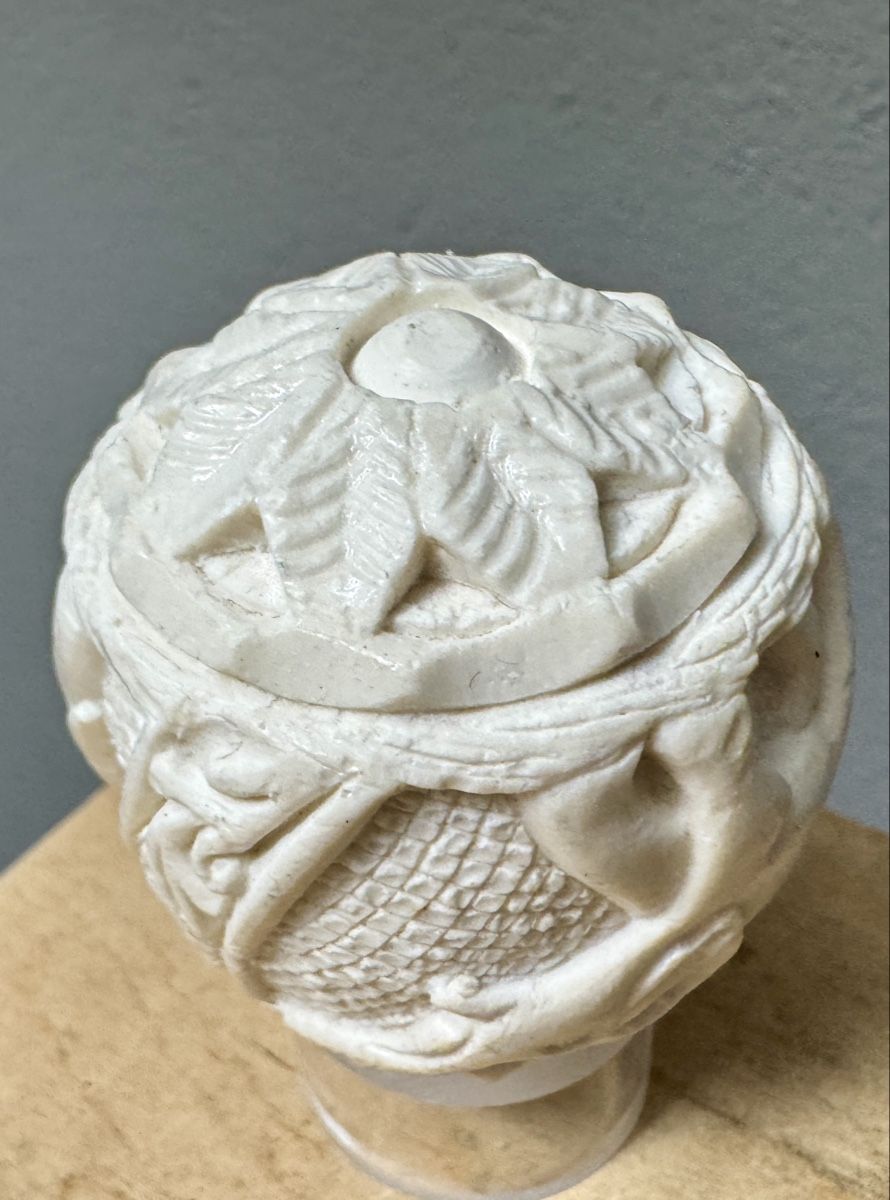 Sculture & Statue: Geschnitztes Deko Ei Meerschaum Elefant – Usato da Rothrist venduto da Luckywinner 5