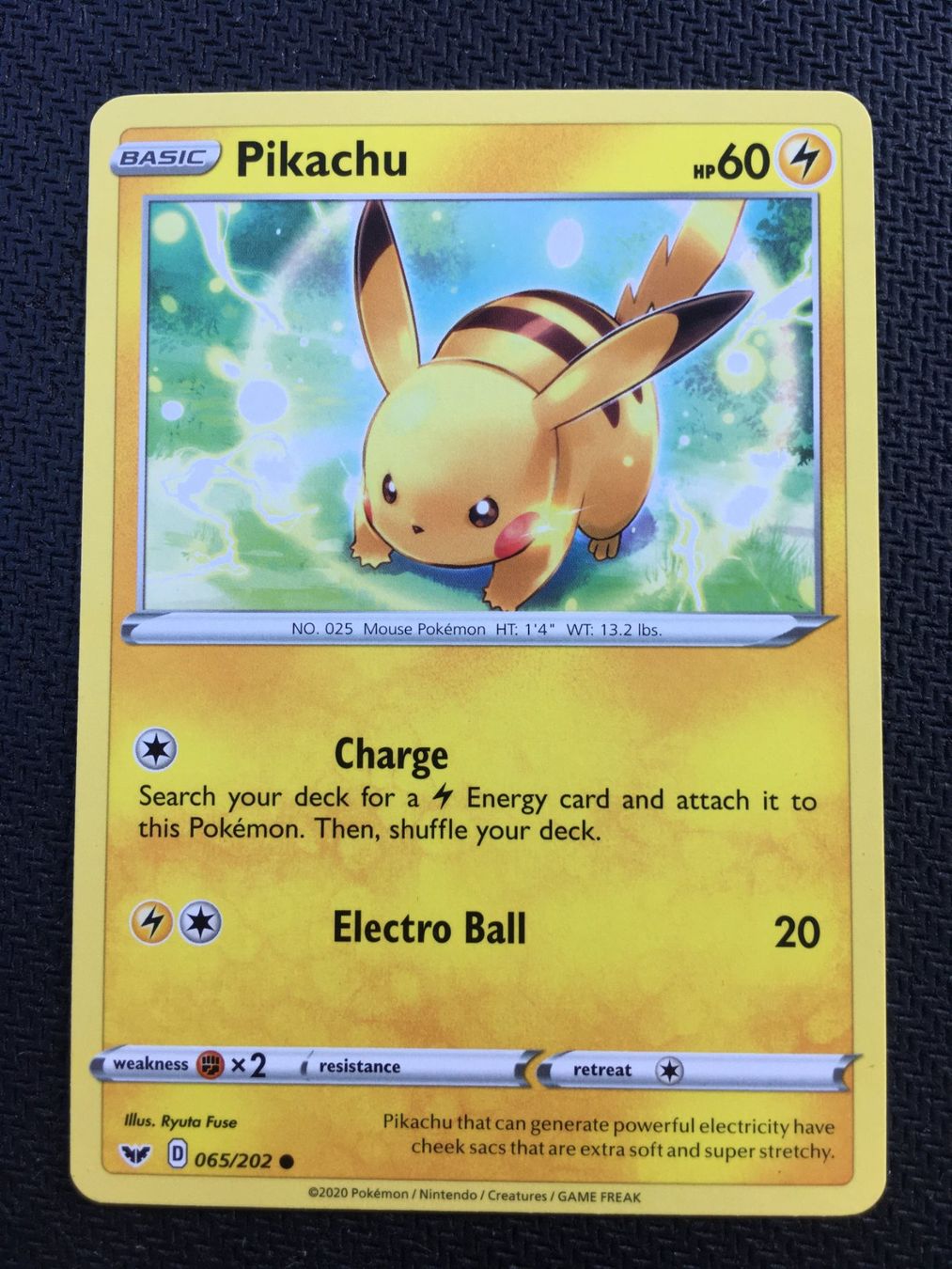 Pokémon Carte collezionabili: Pokémon - Schwert & Schild - Pikachu - SSH 65 - EN – Nuovo e nell'imballaggio originale da St.Gallen venduto da Punktchen01