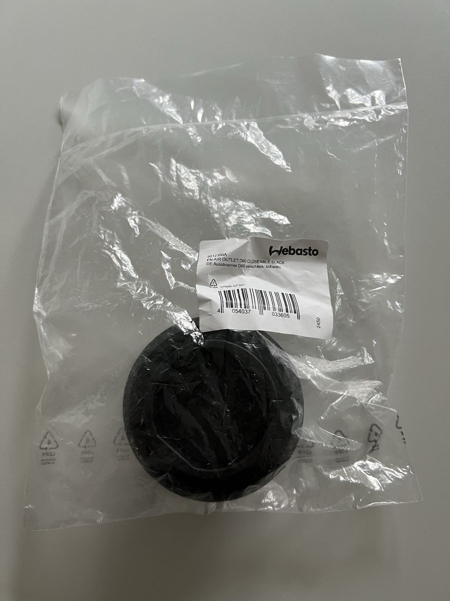 Webasto Altri accessori per camping: Webasto Ausströmer D60 verschliessbar, schwarz, neu! – Nuovo e nell'imballaggio originale da Winterthur venduto da mar_mvk8 3
