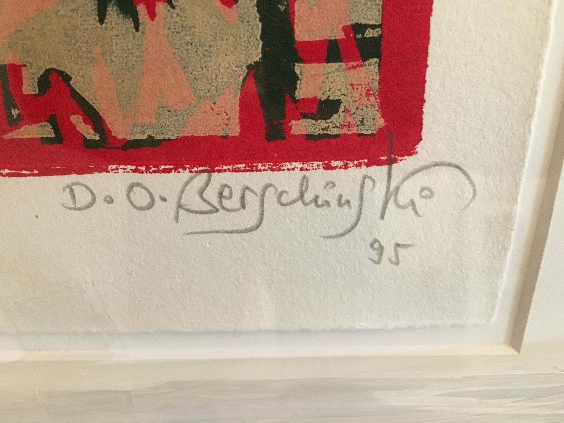 Grafiken & Lithographien: Dieter Otto Berschinski geb. 1941 – Gebraucht aus Buochs von Chreschte2 3