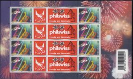 985** Millenium Kleinbogen Philswiss, frankaturgültig
