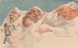 AK Eiger Mönch und Jungfrau und Jungfraubahn um 1900