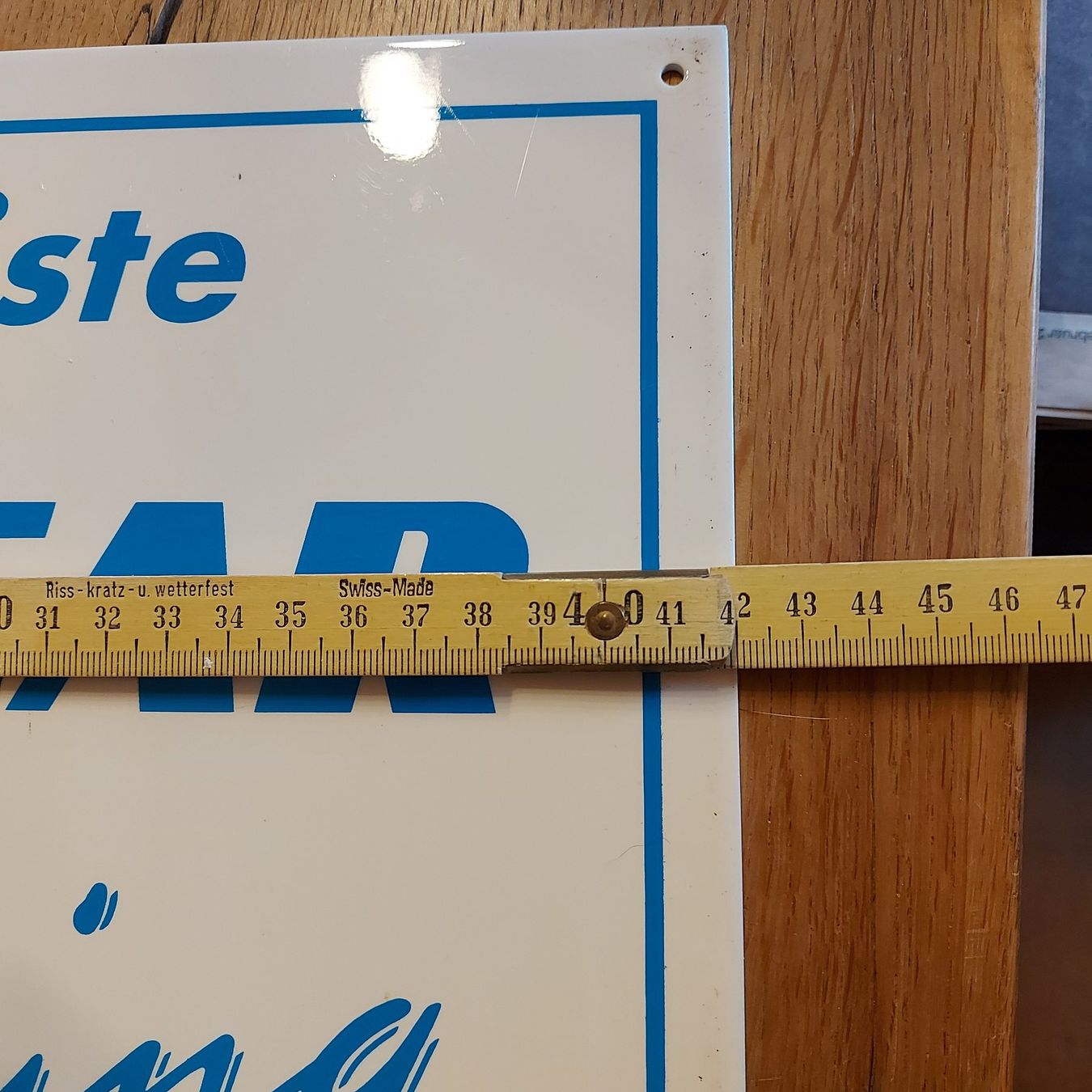 Goodyear Schilder: Goodyear Tuning Blech-Schild Werkstatt Vintage Deko – Gebraucht aus Schlieren von Svenja7 6
