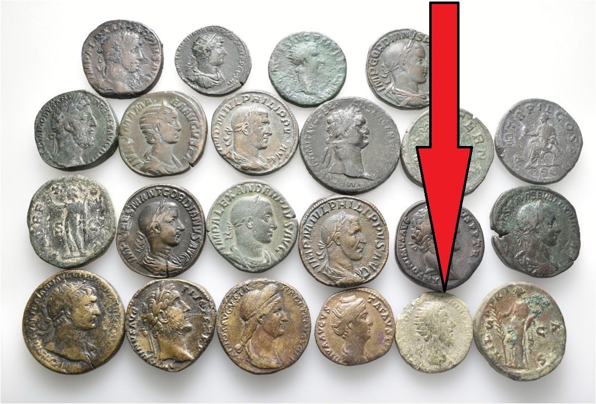 Tutti le monete: MARCUS AURELIUS dupondius – Usato da La Sarraz venduto da classicworldcoins 2