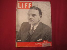 LIFE Magazine September 1944, Historische Ausgabe (VINTAGE)