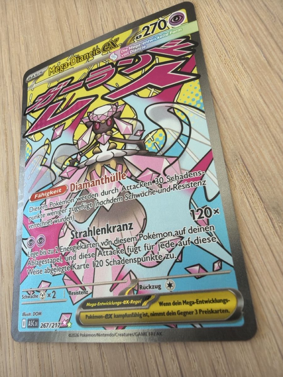 Pokémon Sammelbilder & Trading cards: Mega Diancie ex 267 – Neu (gemäss Beschreibung) aus Adligenswil von mat_cj8t 2