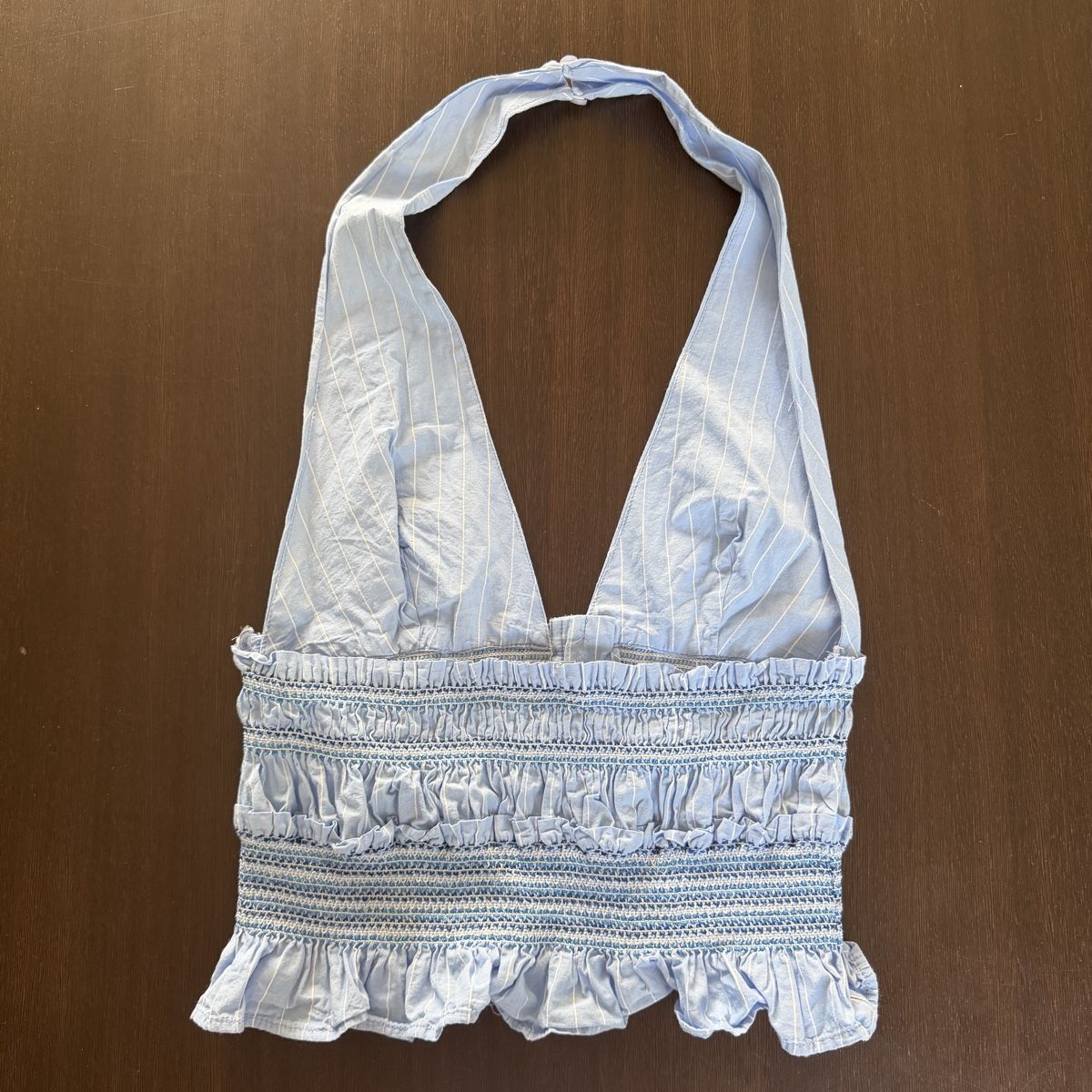 Zara Top: Zara Neckholder-Top in Hellblau S – Nuovo (secondo la descrizione) da Uetikon am see venduto da seller.2020 1