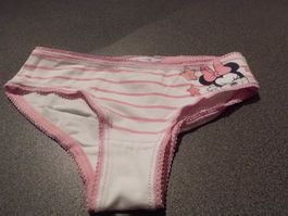 Unterhose Grösse 98/104, Minnie, gestre