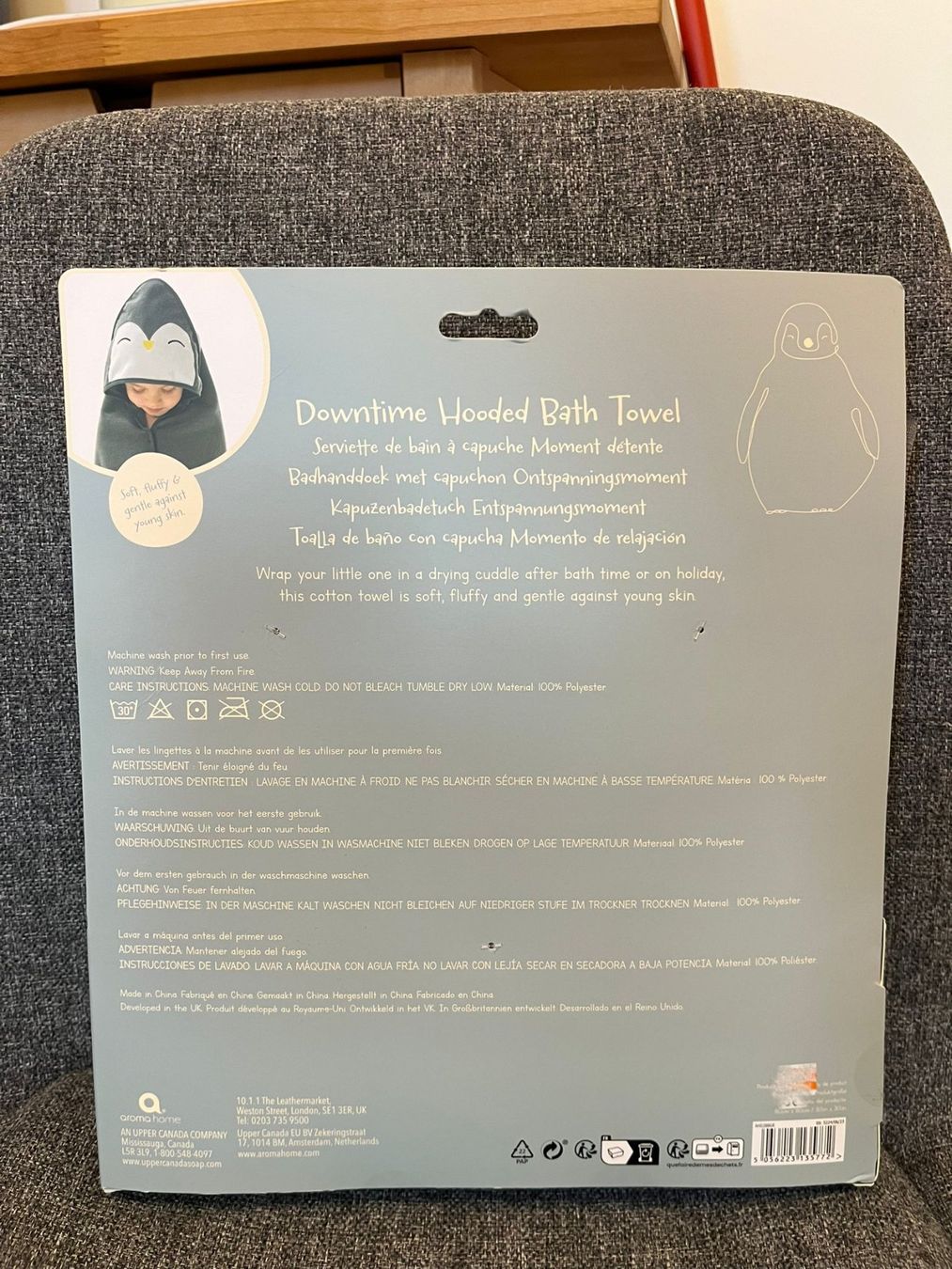 Tovaglioli: Serviette bébé à capuche. Neuve, cadeau jamais utilisé. – Usato da Genève venduto da pal_5rfw 2