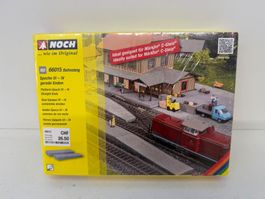 NOCH 66015 HO Platform Epoch III-IV Straight Ends