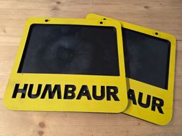 Humbaur Kotschutzklappen / Schmutzfänger