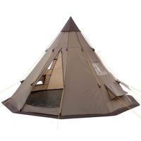 CampFeuer Spirit Indian Tipi Zelt braun