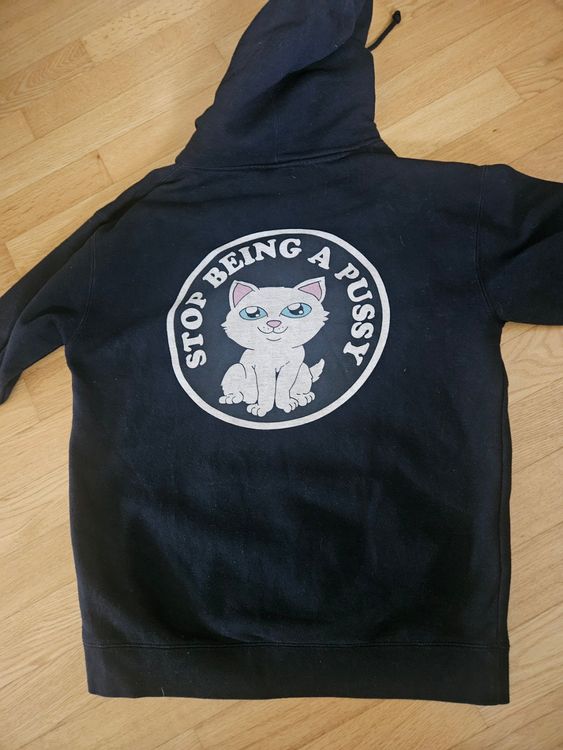 Getragenes Hoodie Rip n' Dip schwarz Grösse Medium 3