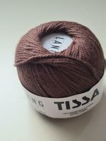 1x LANG YARNS Tissa 50g Baumwolle Garn braun 80m Wolle