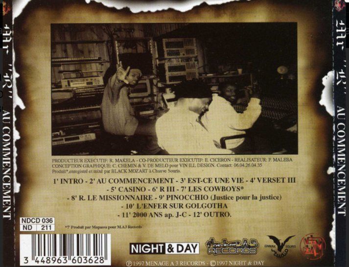 CD: Mr "R" - Au Commencement CD Album Original 1997 – Usato da St-Prex venduto da kro_7jxt 1