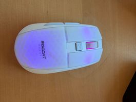 ROCCAT Burst Pro RGB Air Wireless Gaming Maus – Weiss