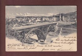 BERN - Kirchenfeldbrücke - 1899