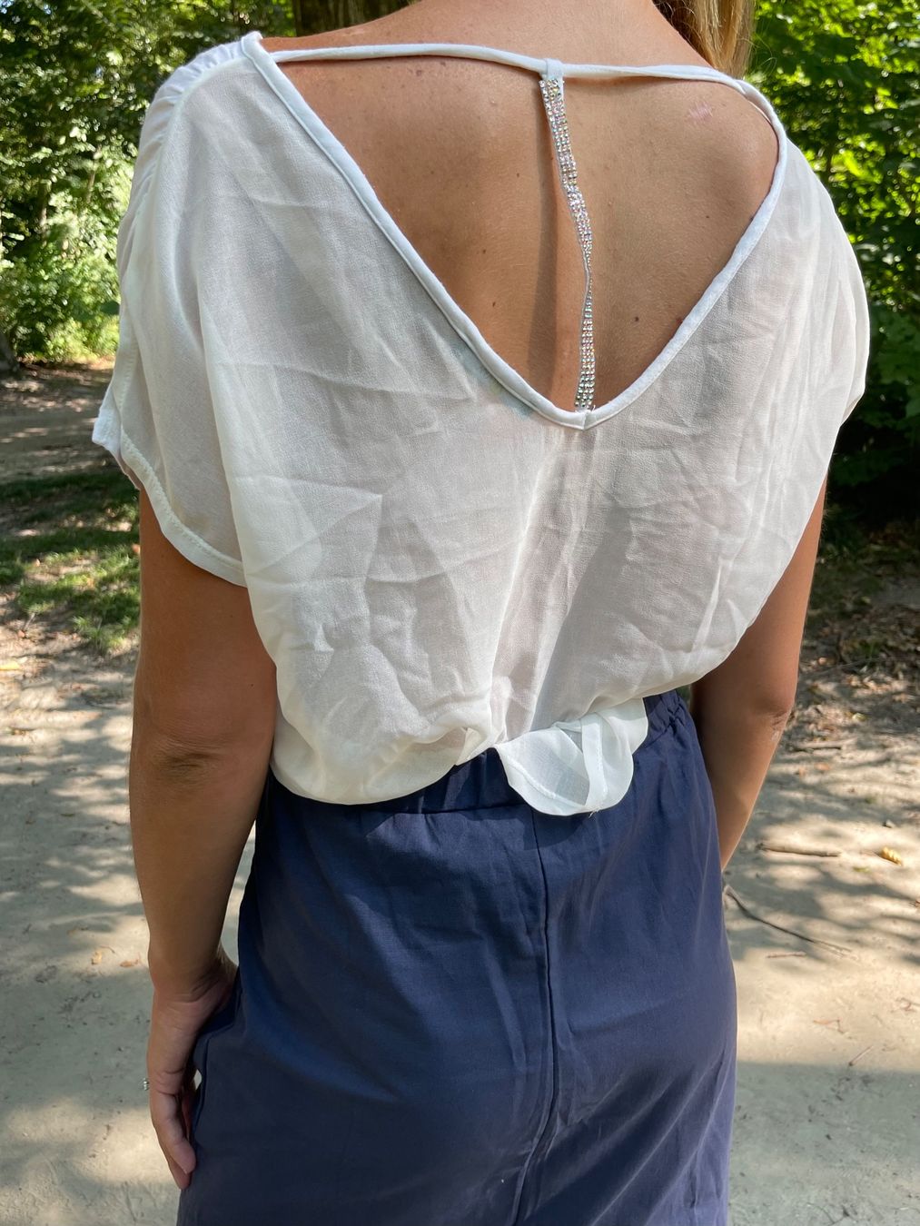 Camicette: Blusa con decorazioni pietre – Nuovo (secondo la descrizione) da Gordevio venduto da LanaZimm 5