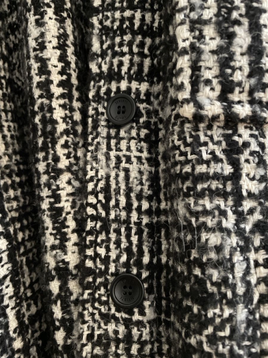 Mäntel: Mantel, schwarz weiss – Gebraucht aus Diepoldsau von bellepastell 1