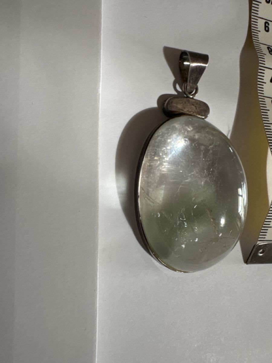 Anhänger: Grosse Anhänger ggf Silber Bergkristall mit Einschlüssen – Neu (gemäss Beschreibung) aus Basel von Joshy03