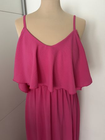 Wunderschönes Sommerkleid pink, Grösse S/M