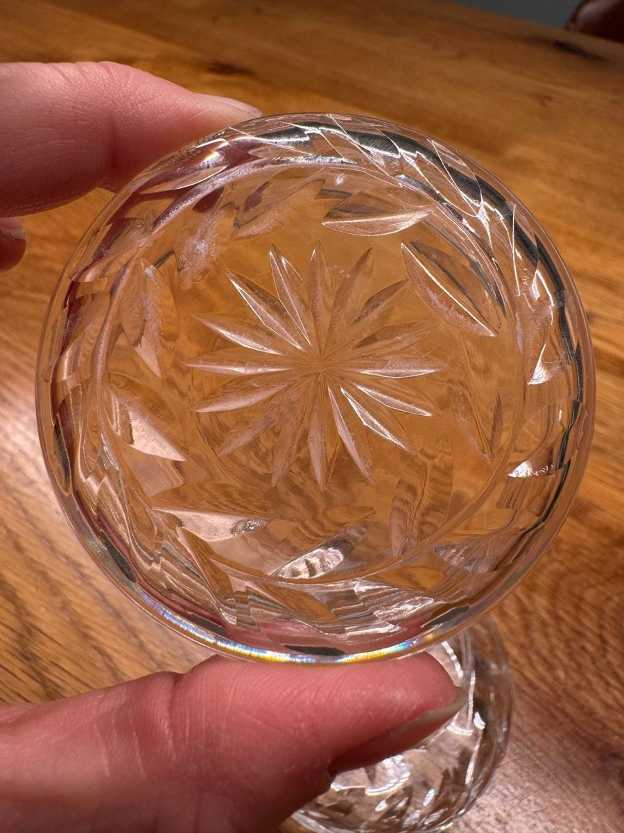 Bicchieri: Vintage Kristall Dose mit Deckel – Usato da Niederbüren venduto da poschti 5