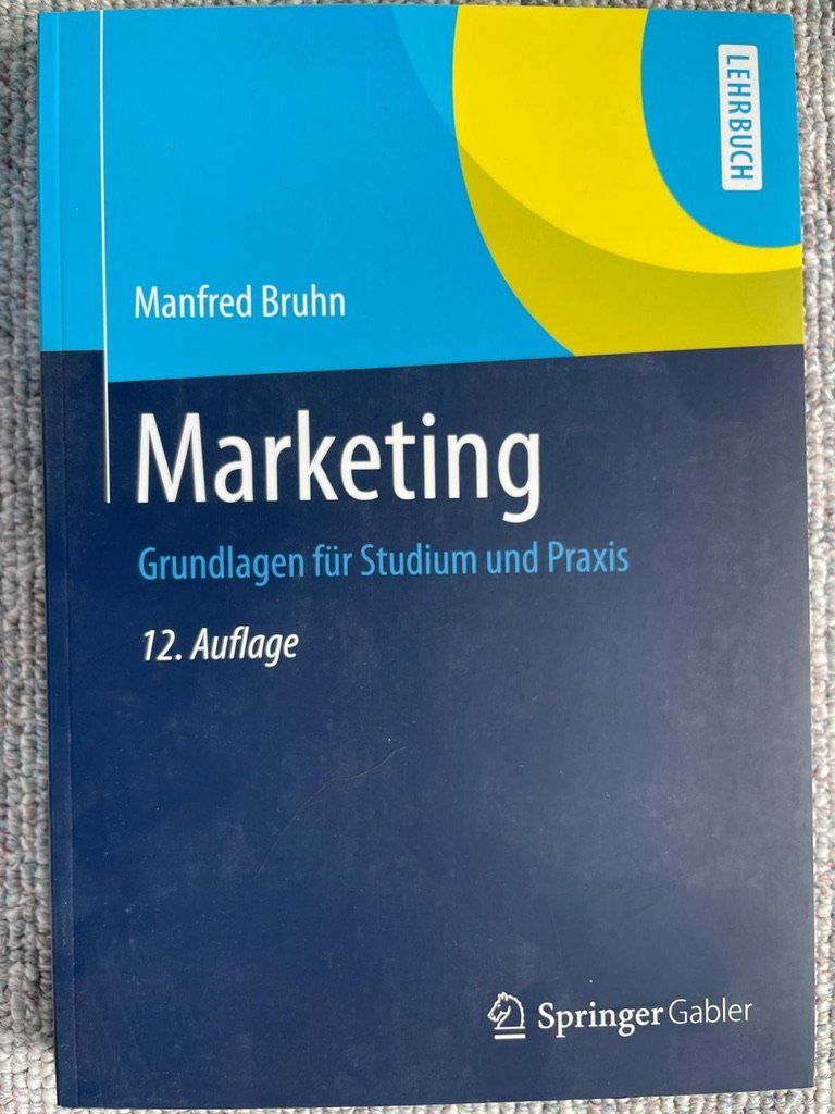 Libri: Marketing 12. Auflage – Usato da Arlesheim venduto da cyr_nl9g