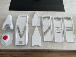 Börner Gemüsehobelset mit Einsätzen 7-teilig 
