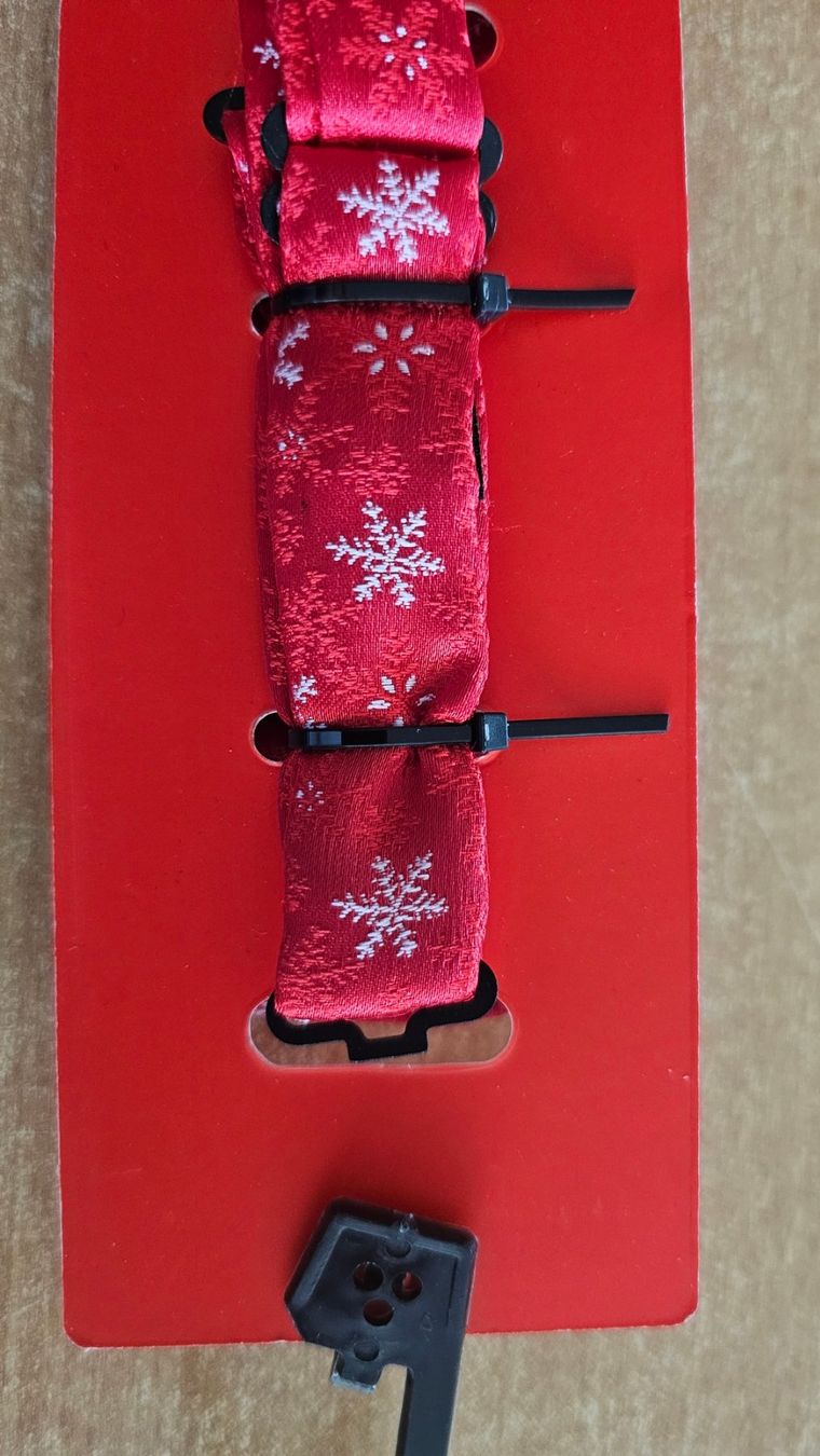Cravatte: Fliege  Weihnachten Schneeflocke rot – Nuovo e nell'imballaggio originale da Fehraltorf venduto da herrenaccessoirsking 2