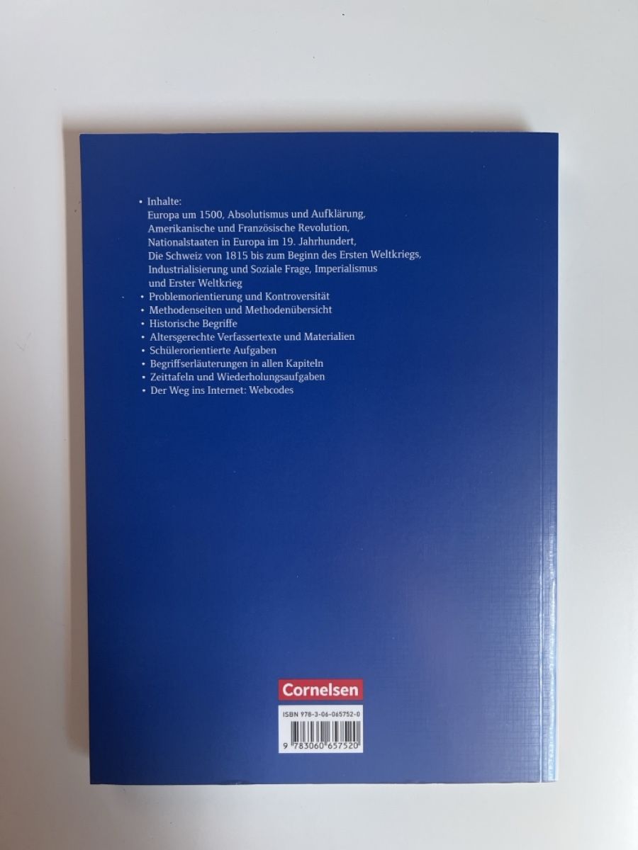 Libri: Schweizer Geschichtsbuch (unbenutzt!) – Nuovo (secondo la descrizione) da Hochdorf venduto da zoe_98jw 1
