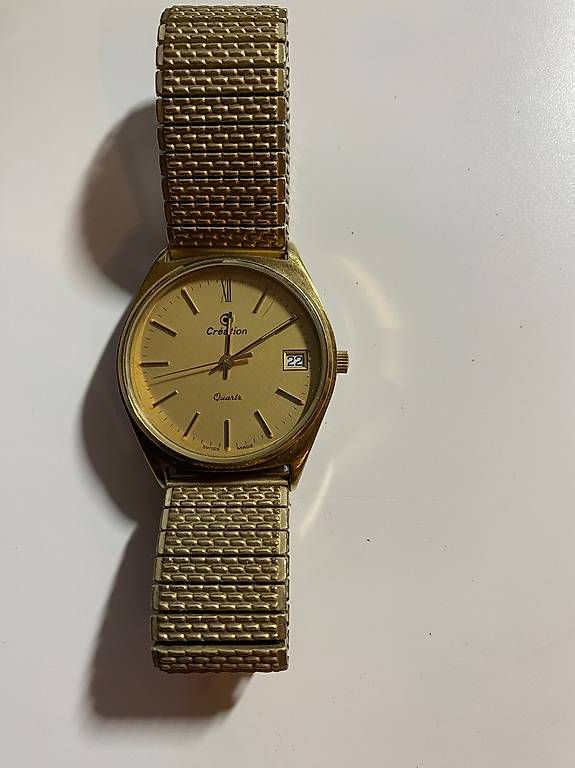 Uhren: Goldene Création Armbanduhr Quarta – Gebraucht aus Ittigen von mar_9fd6 2
