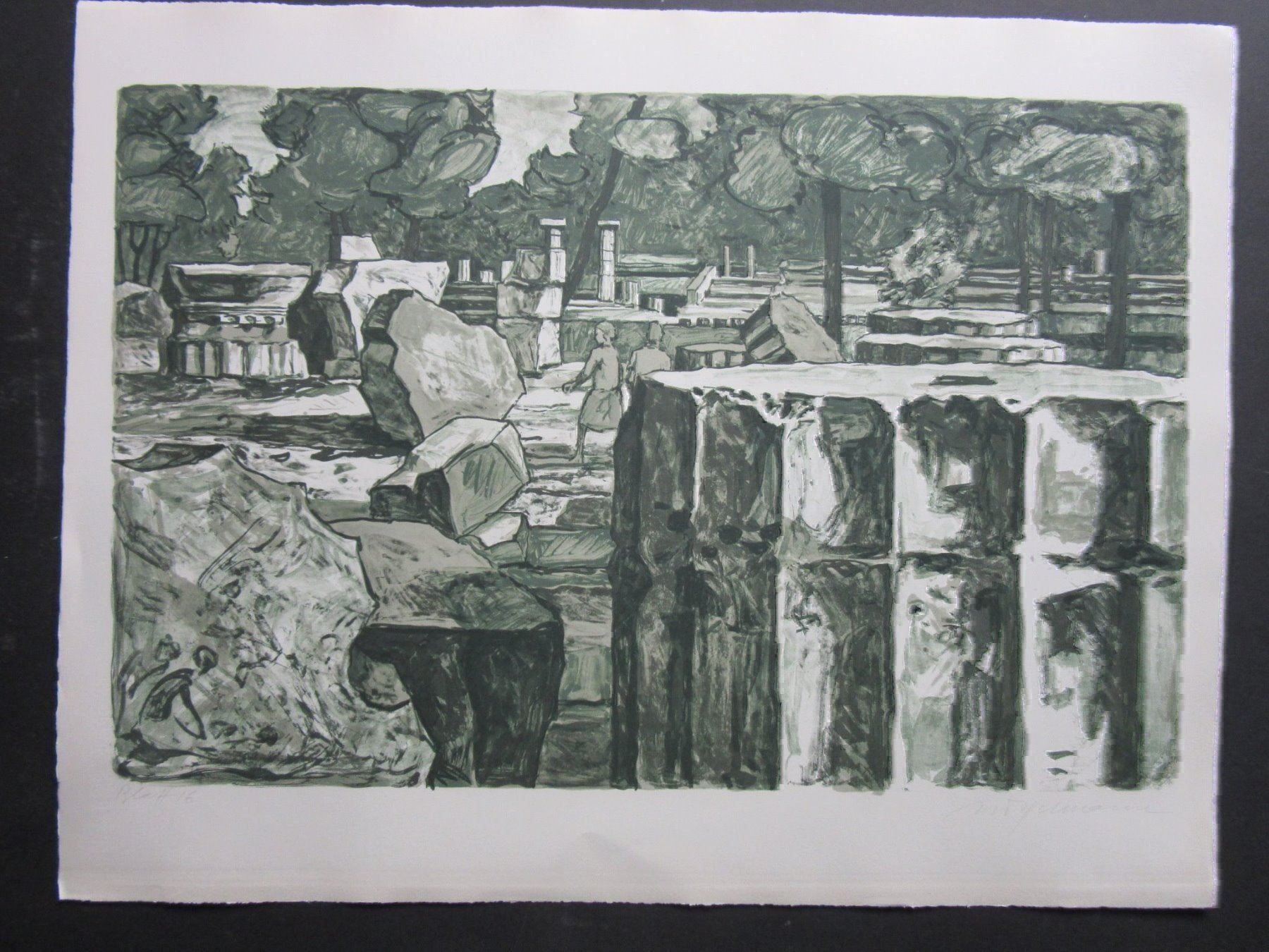 Arts picturaux & lithographies: DIGGELMANN ALEX WALTER  SIGNIERT NUMMERIERT – D'occasion à Gersau par grafik-kunst 3