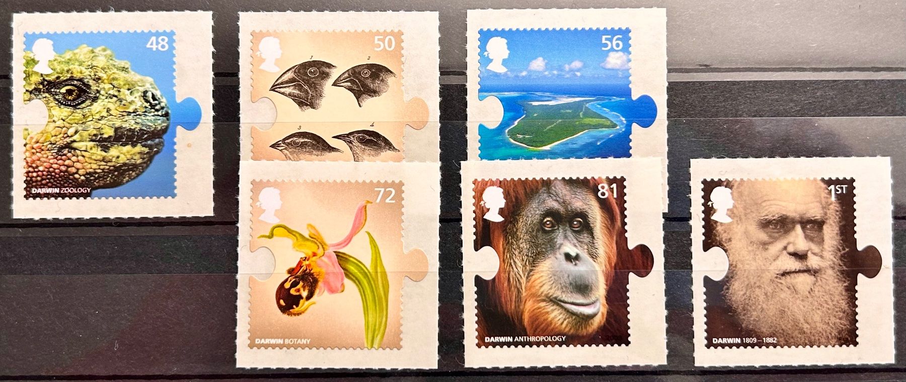 Alle Briefmarken: Seltene interessante Seie - "Darwin", postfrisch – Neu (gemäss Beschreibung) aus Braunau von Duczelli