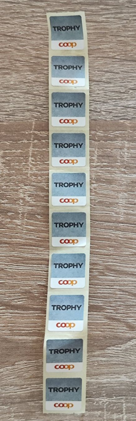 Coop Sammelmarken & -punkte: 10 Stück Coop Trophy Märkli – Neu (gemäss Beschreibung) aus Fislisbach von Hast1976