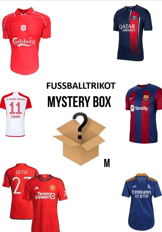 Fussballtrikot Mystery Box, Aktuelles Top Trikot grösse M Kaufen auf Ricardo