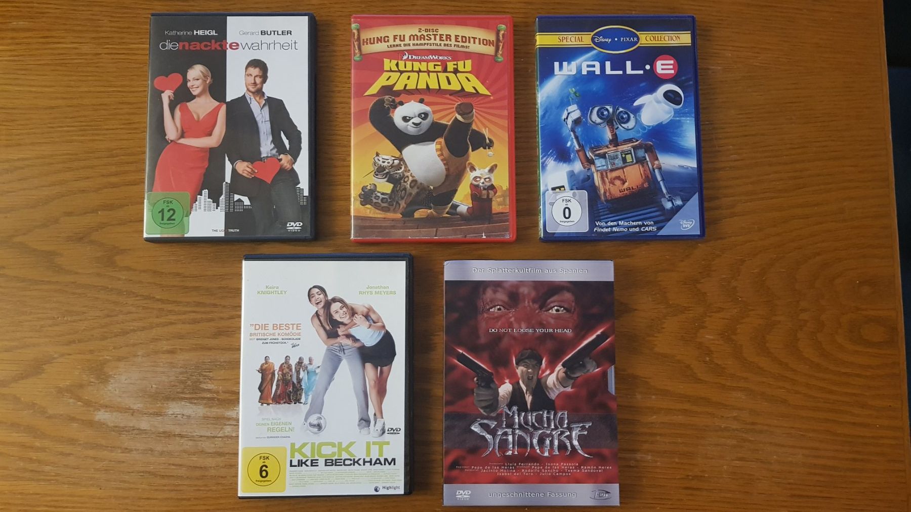 Alle DVDs: DVD Filme Kong Fu Panda, Wall-e, etc – Gebraucht aus Oetwil am See von DerDre