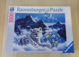 Ravensburger Puzzle 1000 Teile Schneeleopard – NEU OVP