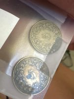 2 pièces 5 rappen 1918 laiton bon état